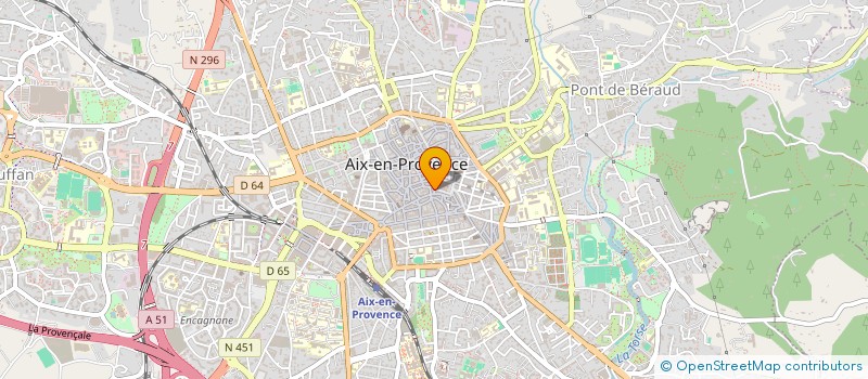localisation de l'entreprise SUD EST DELEGATION à AIX-EN-PROVENCE