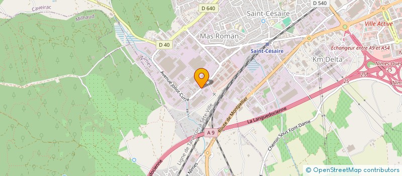 localisation de l'entreprise SUD EST DIFFUSION  NIMES