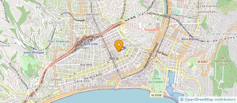 localisation de l'entreprise SUD EST EAU PURE à NICE
