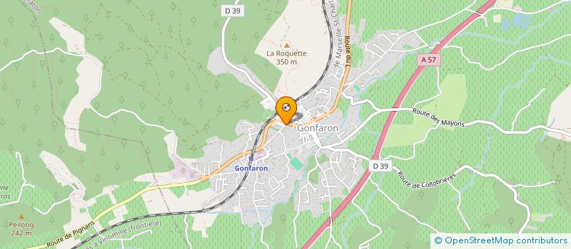 localisation de l'entreprise SUD EST EMBOUTEILLAGE à GONFARON