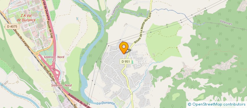 localisation de l'entreprise SUD EST IMMO  SISTERON