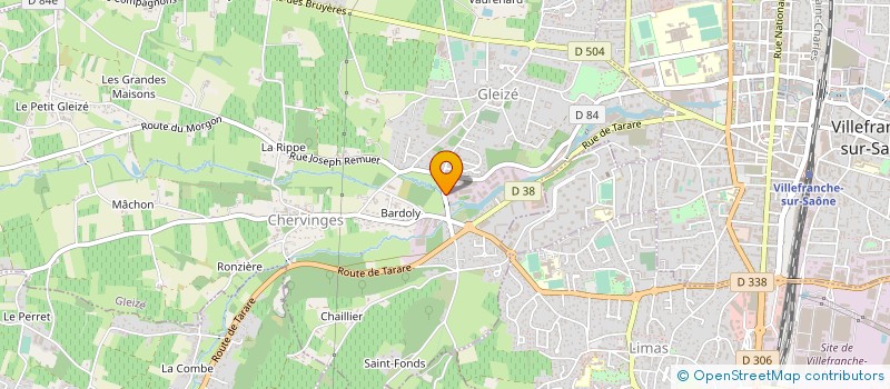 localisation de l'entreprise SUD EST MAINTENANCE SARL à GLEIZE