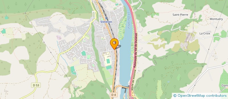 localisation de l'entreprise SUD EST MEDICAL  SISTERON