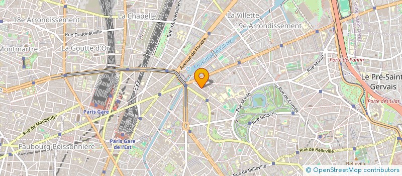localisation de l'entreprise SUD EST OUTILLAGE SA à PARIS