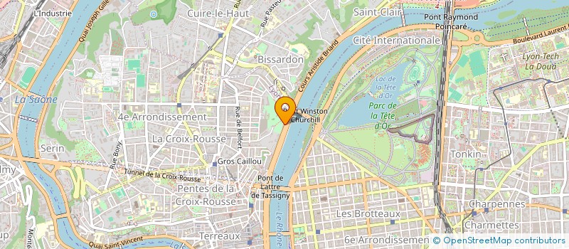 localisation de l'entreprise SUD EST PISCINES à LYON