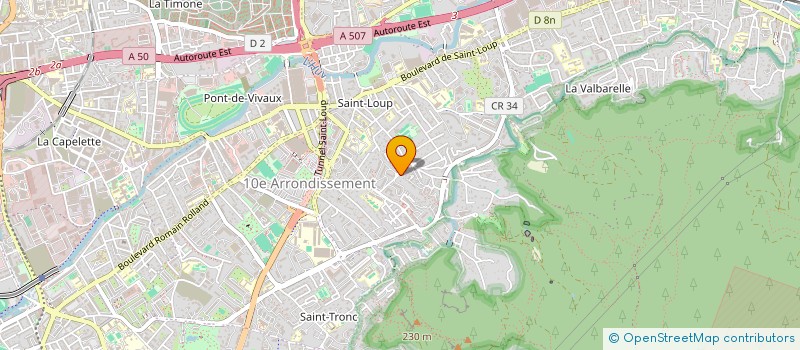 localisation de l'entreprise SUD EST PLAC à MARSEILLE