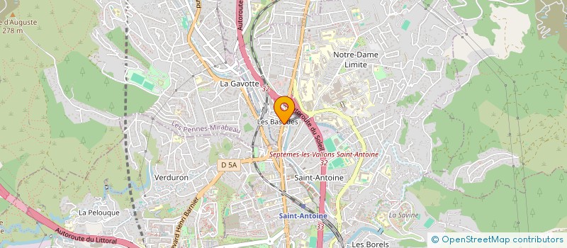 localisation de l'entreprise SUD EST PRESTATIONS CLIMATISATION à MARSEILLE