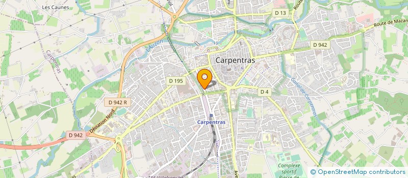 localisation de l'entreprise SUD EST PROTECTION  CARPENTRAS