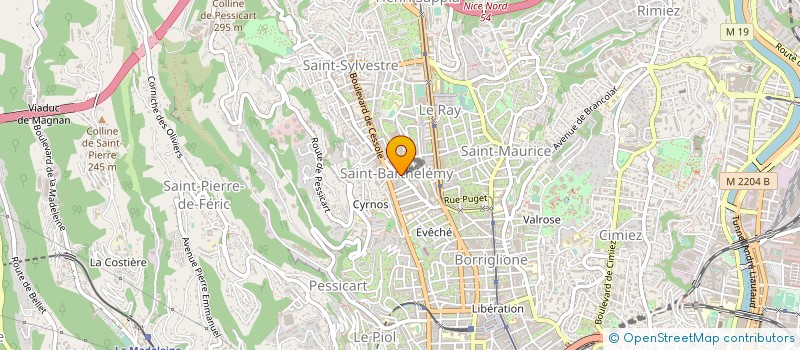 localisation de l'entreprise SUD EST RECTIFICATION PORATI à NICE