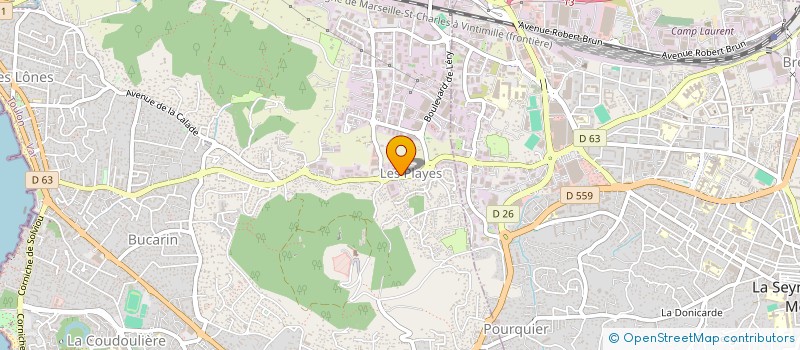 localisation de l'entreprise SUD EST SERRURERIE à SIX-FOURS-LES-PLAGES