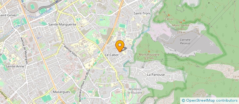 localisation de l'entreprise SUD EST TRANSPORTS à MARSEILLE