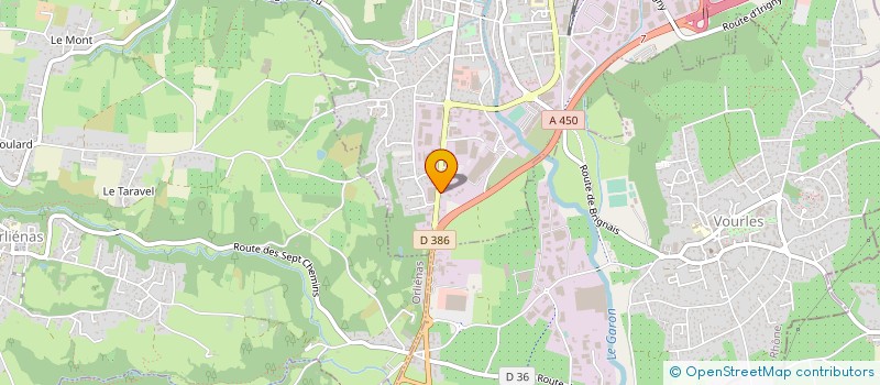 localisation de l'entreprise SUD EST TRAVAUX SPECIAUX à BRIGNAIS