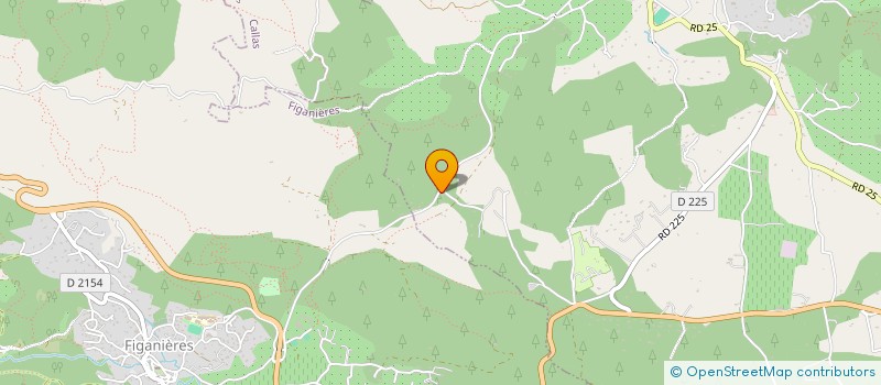 localisation de l'entreprise SUD EST VENTILATION  CALLAS