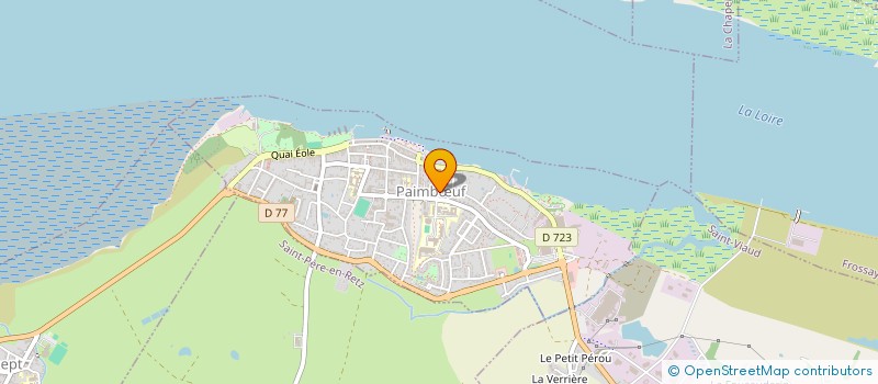 localisation de l'entreprise SUD ESTUAIRE ROLLER 44  PAIMBUF