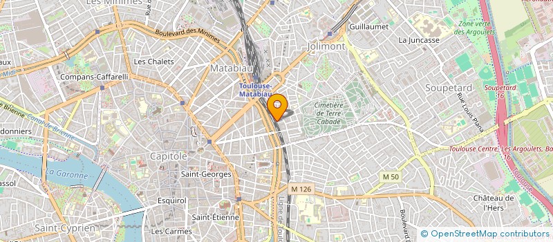 localisation de l'entreprise SUD ET DECOR à TOULOUSE