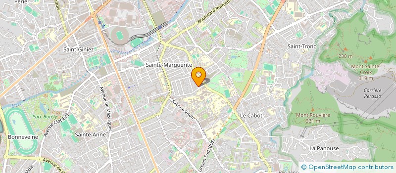 localisation de l'entreprise SUD ETANCHE 13 à MARSEILLE