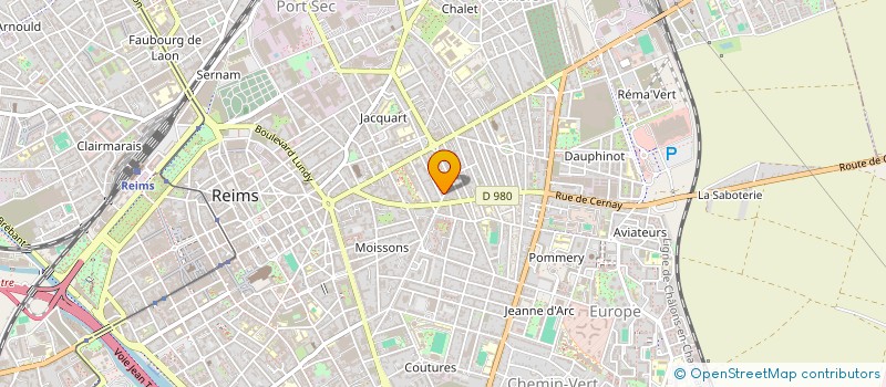 localisation de l'entreprise SUD ETUDIANT REIMS  REIMS