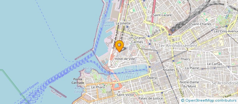 localisation de l'entreprise SUD EUROPEENNE DE CONSEIL ET INGENIERIE à MARSEILLE