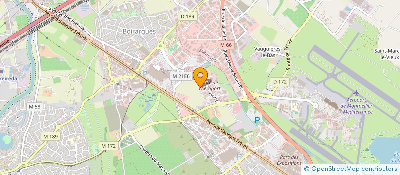 localisation de l'entreprise SUD EVENTS  PEROLS