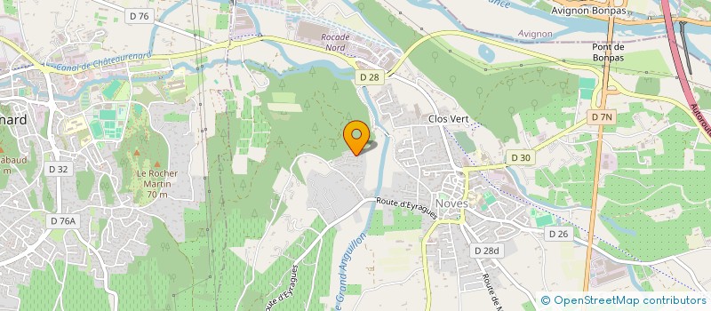 localisation de l'entreprise SUD EVENTS ANIMATION  NOVES