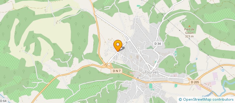 localisation de l'entreprise SUD EVENTS MEDIAS  TOURVES