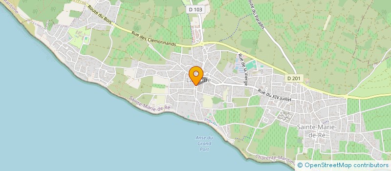 localisation de l'entreprise SUD EXPANSION PARTENAIRES  SAINTE-MARIE-DE-RE