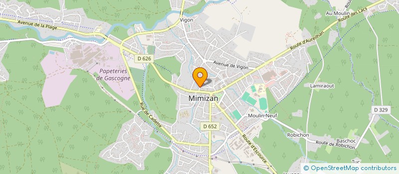 localisation de l'entreprise SUD EXPERIENCE GROUPE  MIMIZAN