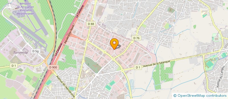localisation de l'entreprise SUD EXPERT TRAVAUX  PERPIGNAN