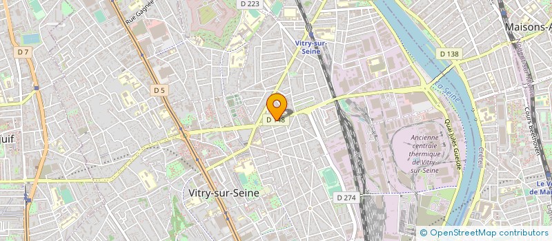 localisation de l'entreprise SUD EXPORT à VITRY-SUR-SEINE