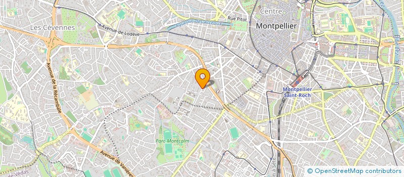 localisation de l'entreprise SUD FACADE à MONTPELLIER
