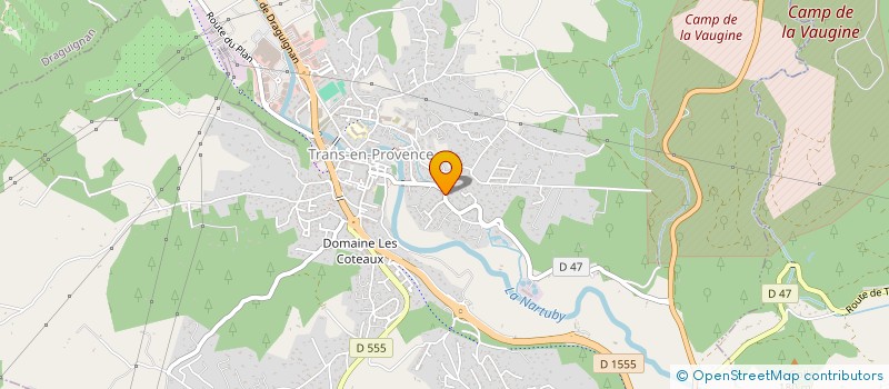 localisation de l'entreprise SUD FACADES à TRANS-EN-PROVENCE
