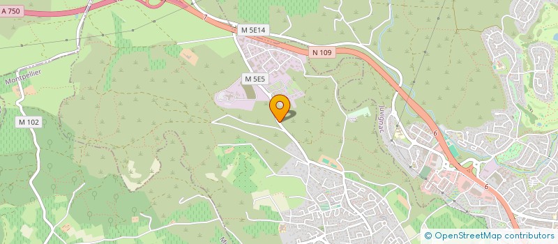 localisation de l'entreprise SUD FERMETTES  VAUVERT