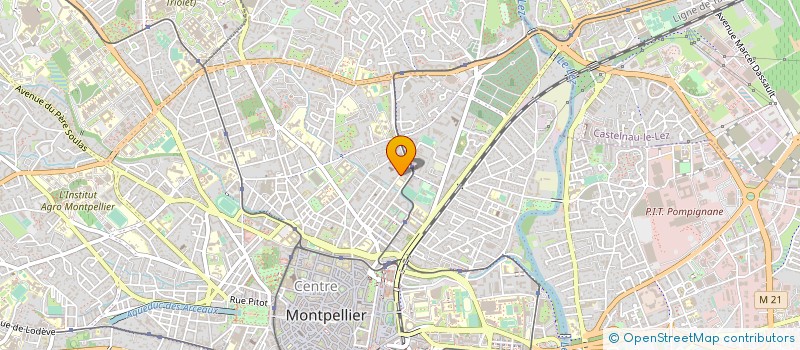 localisation de l'entreprise SUD FONCIER LOTIR à MONTPELLIER