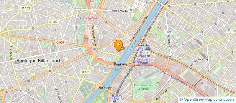 localisation de l'entreprise SUD FORAGE INTERSITE BN à PARIS