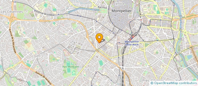 localisation de l'entreprise SUD FORMATION à MONTPELLIER