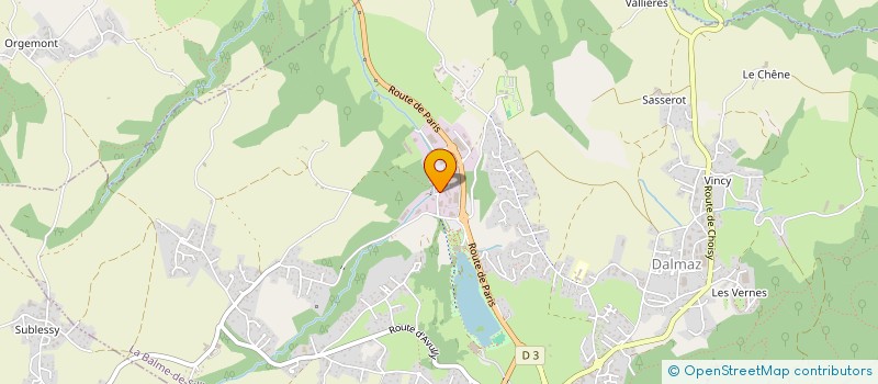 localisation de l'entreprise SUD GAZON SPORT  LA BALME-DE-SILLINGY