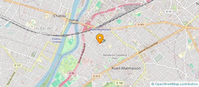 localisation de l'entreprise SUD GESTION ET INVESTISSEMENTS à RUEIL-MALMAISON