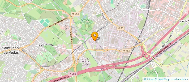 localisation de l'entreprise SUD H.REVETEMENT à MONTPELLIER