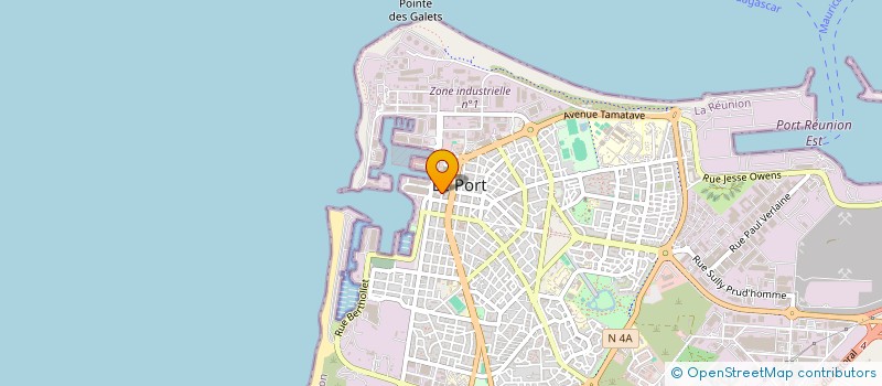 localisation de l'entreprise SUD HELIOS  LE PORT