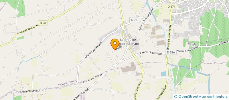 localisation de l'entreprise SUD IDENTITE à CHATEAURENARD