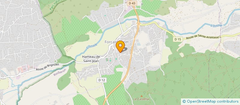 localisation de l'entreprise SUD IMMO PROMOTION  FORCALQUEIRET