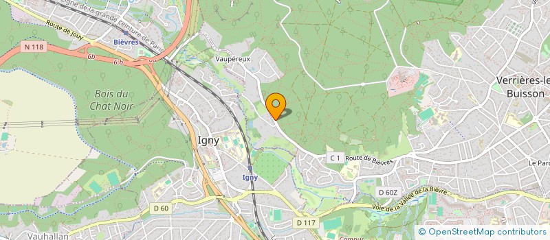 localisation de l'entreprise SUD IMMOBILIER à VERRIERES-LE-BUISSON