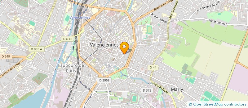 localisation de l'entreprise SUD. IMMOBILIER  VALENCIENNES