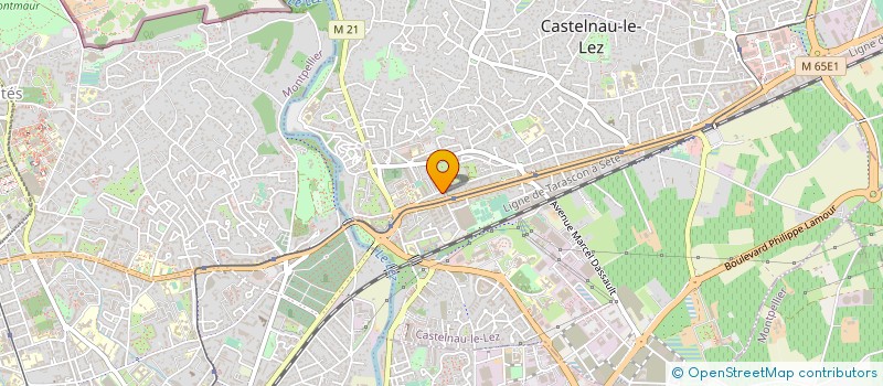 localisation de l'entreprise SUD IMMOBILIER EXPERTISE à CASTELNAU-LE-LEZ
