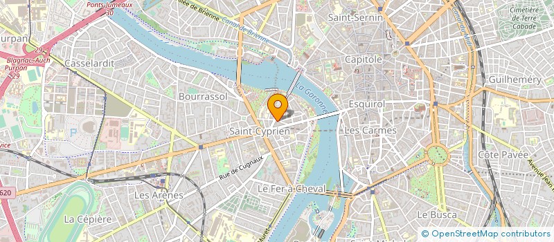 localisation de l'entreprise SUD IMPORT à TOULOUSE