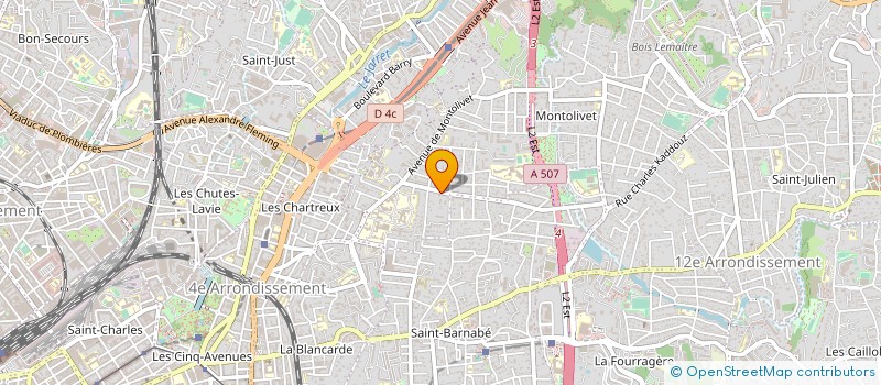 localisation de l'entreprise SUD INDUSTRY à MARSEILLE