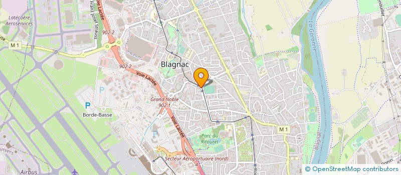 localisation de l'entreprise SUD INGENIERIE à BLAGNAC