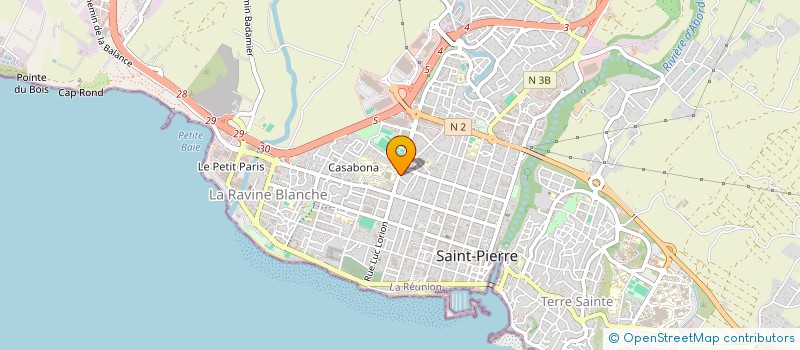 localisation de l'entreprise SUD INGENIERIE à SAINT-PIERRE
