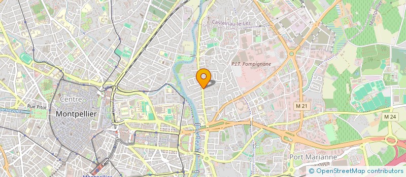localisation de l'entreprise SUD INTERIM MONTPELLIER à MONTPELLIER