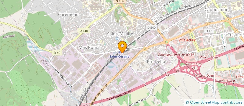 localisation de l'entreprise SUD INTERIM NIMES à NIMES